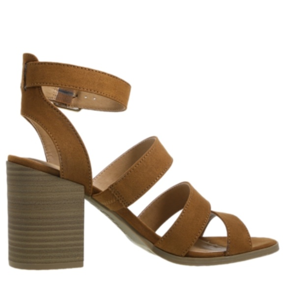 Brash Shoes - Brash Block Heel Sandals,  size 9, near new!